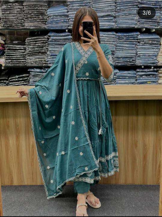 Jaipuri 3pcs Kurti manufacturers in Kolkata