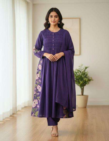 Jaipuri 3pcs Party wear kurtis in Kolkata