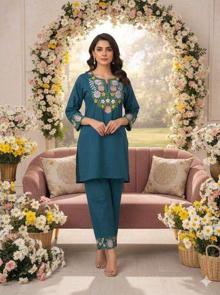 Jaipuri cotton coord set Kurti Distributors