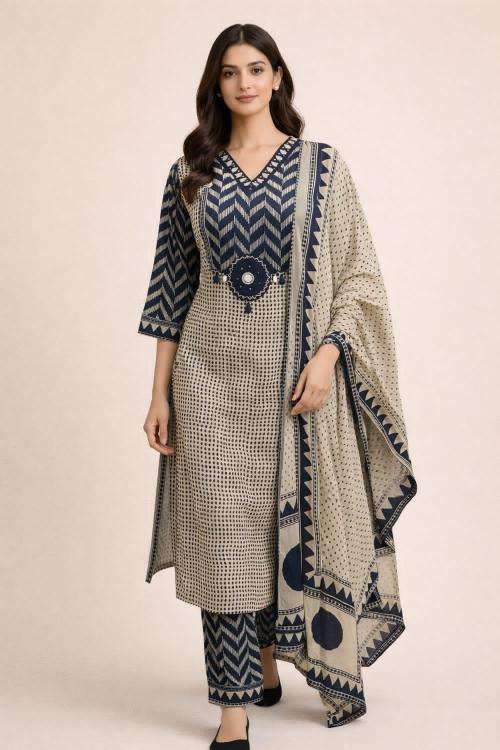 Janni 3pcs cotton Kurti manufacturer in Hyderabad