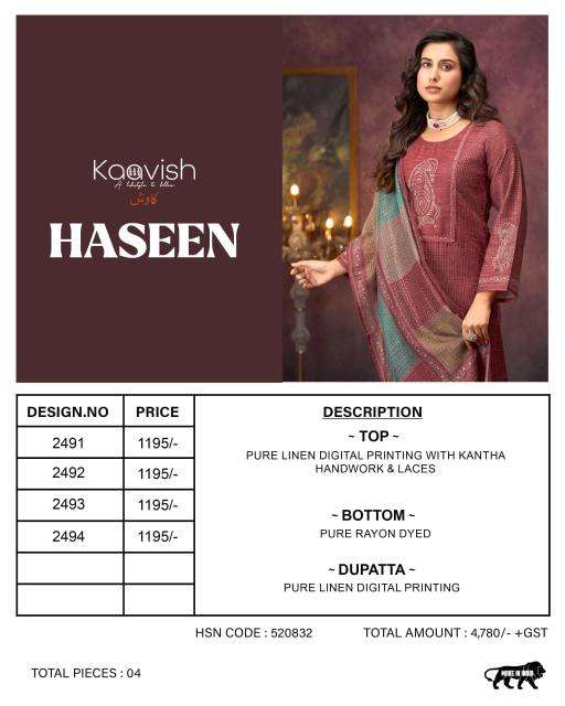 Kaavish haseen Dress material online shopping Mumbai