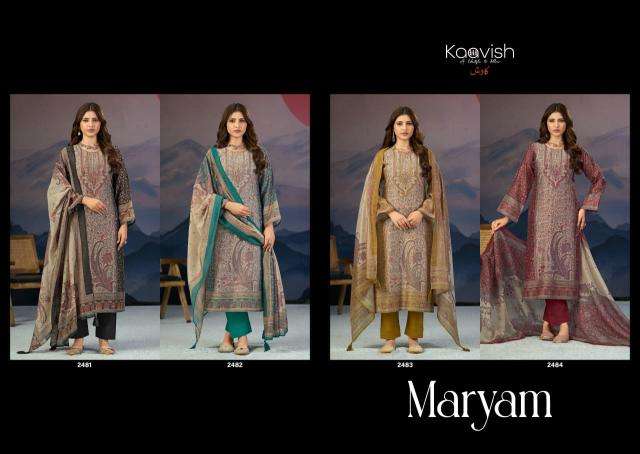 Kaavish maryam Mumbai dress material market