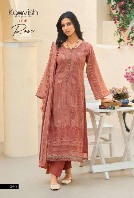 Kaavish rose Designer dress materials in delhi