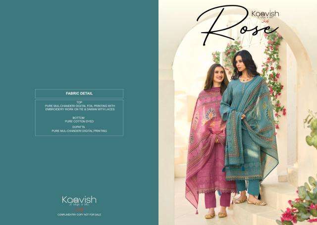 Kaavish rose Designer dress materials in delhi