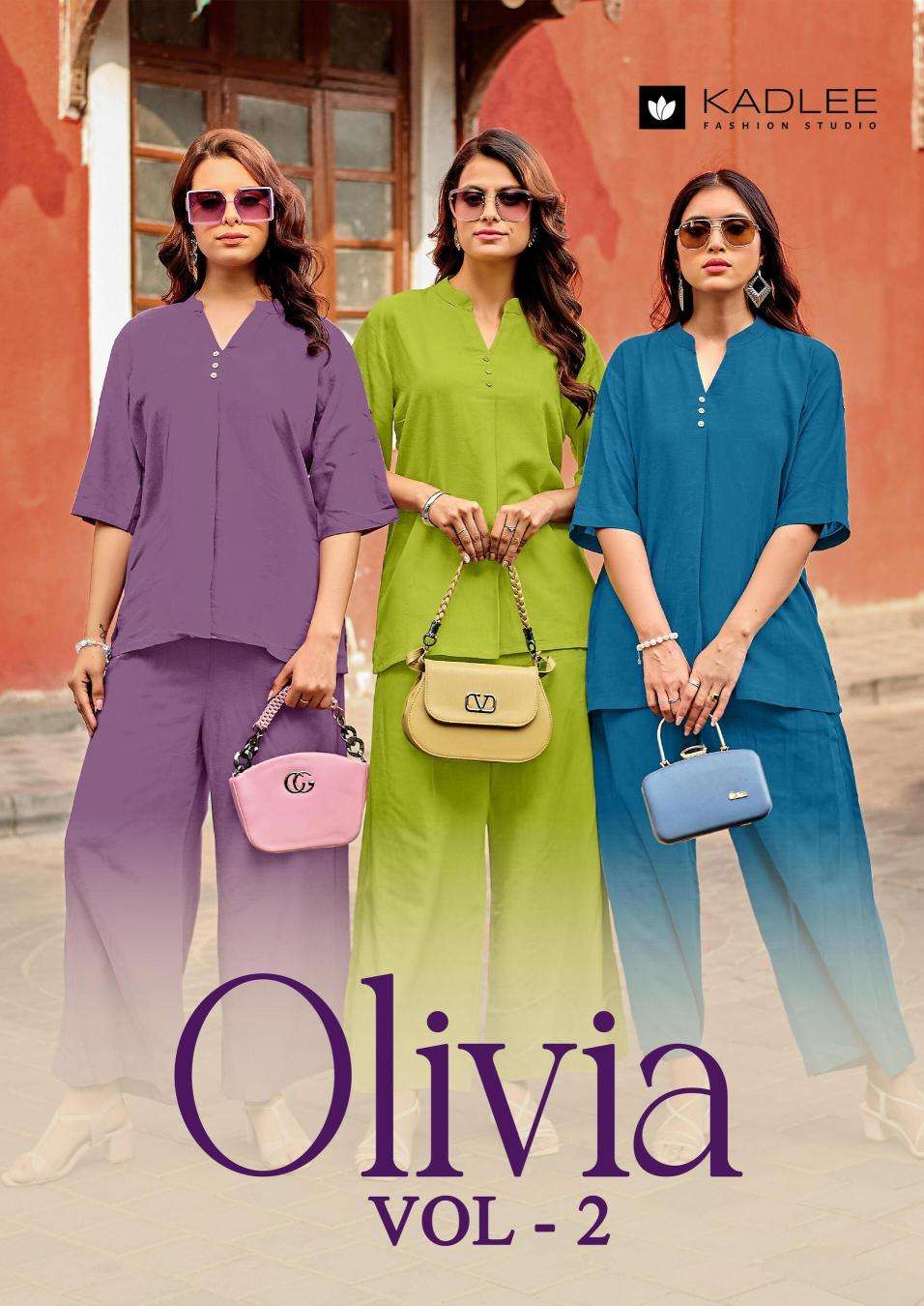Kadlee olivia vol 2 coord set Buy wholesale kurtis in hydrabad