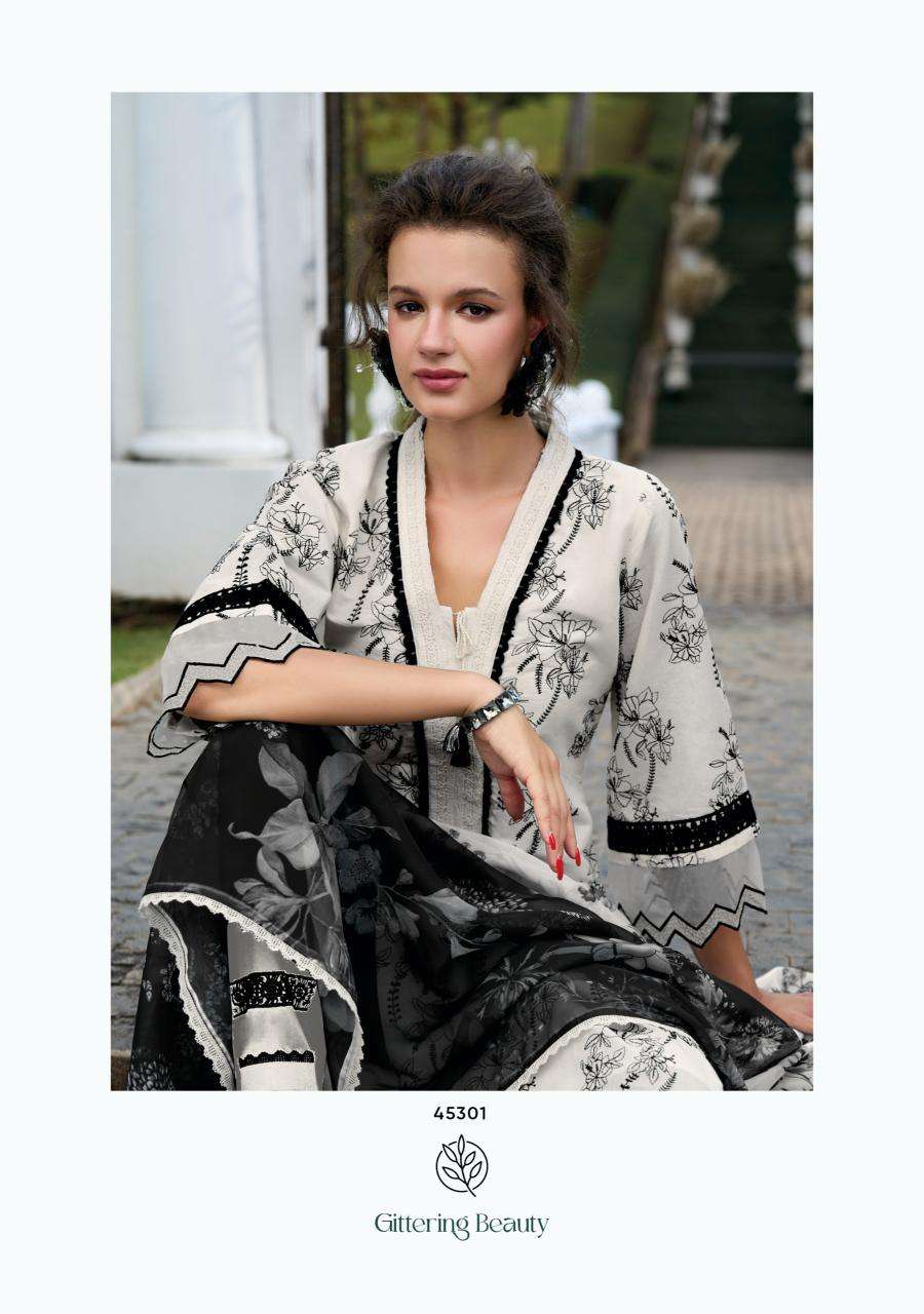 Kailee black nd white toska wholesale indian kurti suppliers