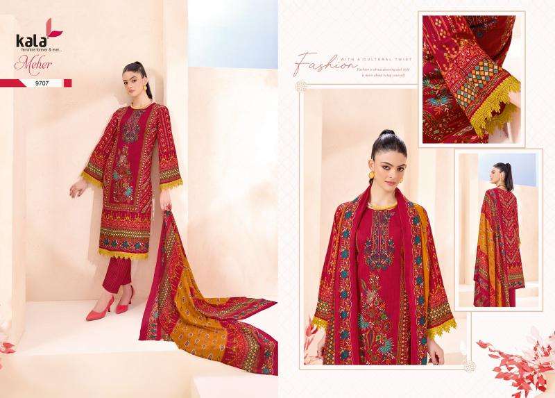 Kala meher vol-12 dress material wholesale market in kolkata