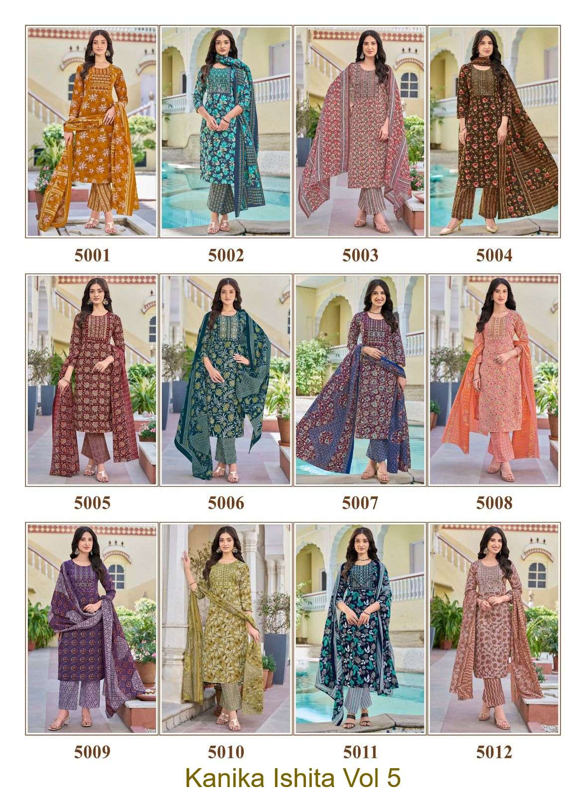 Kanika Ishita Vol 5 Kurti suppliers in Delhi