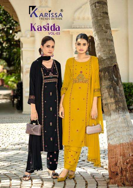Karissa kasida vol-3 Ladies kurti wholesaler in Kolkata
