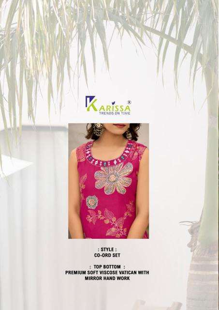 Karissa mishka coord set Kurti wholesale Mumbai