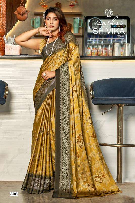 Kashvi shivika vol-3 Wholesale saree suppliers in Hyderabad