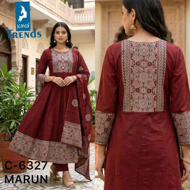 Kaya 6327 anarkali Kurti distributors in Chennai