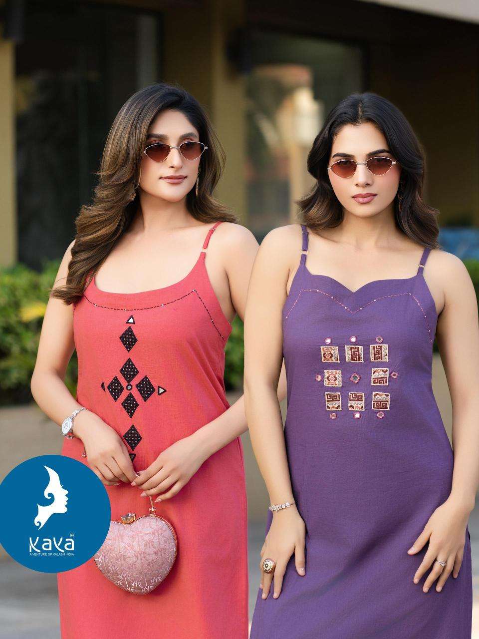 Kaya crazy girl coord set Wholesale kurti suppliers in Kolkata