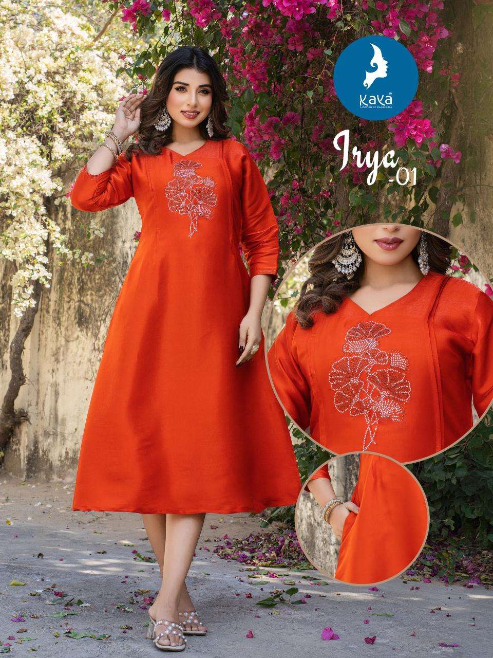 Kaya irya motif Ladies kurtis in Hyderabad