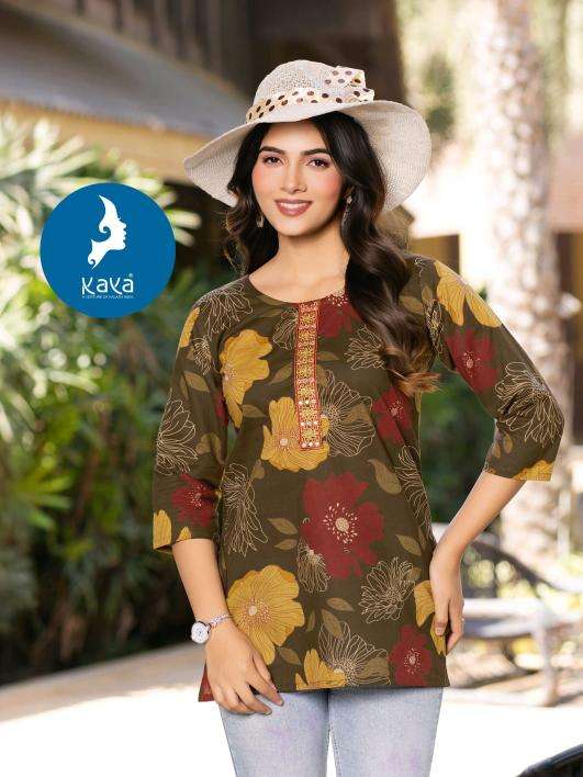Kaya litika short top Kurti wholesalers in Chandni Chowk
