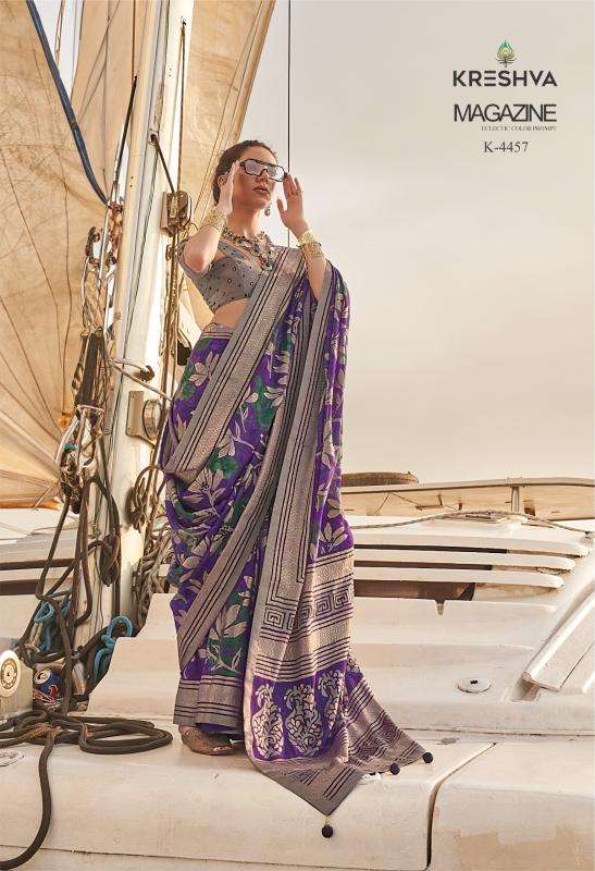 Kreshva magazine Traditional saree wholesale