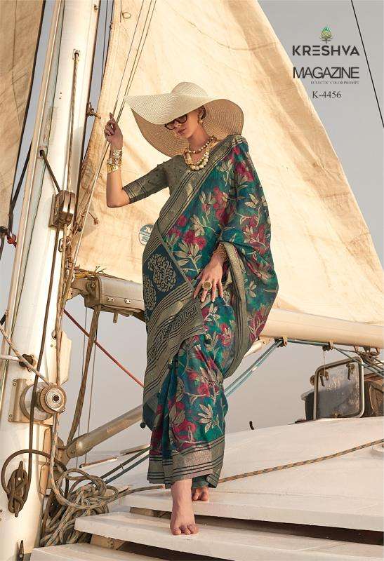 Kreshva magazine Traditional saree wholesale