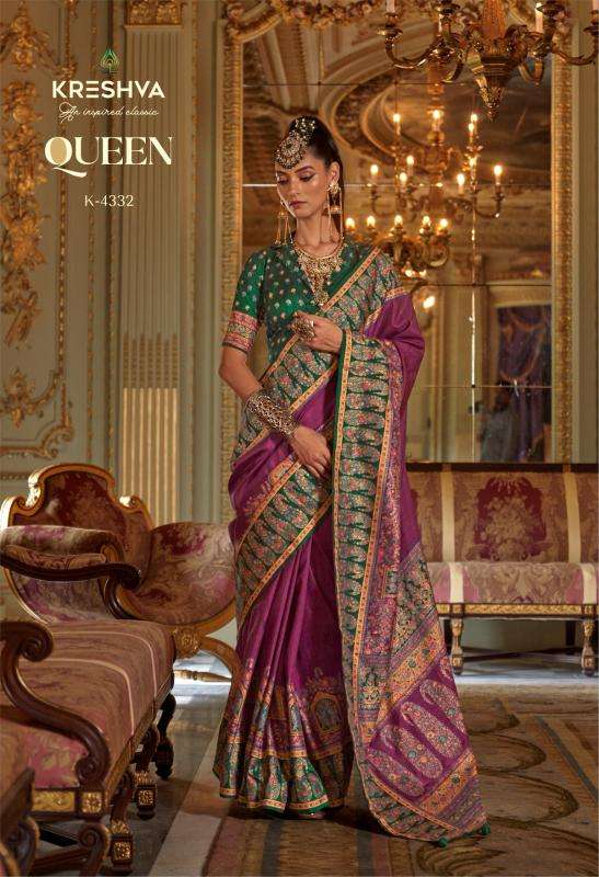 Kreshva queen Wholesale saree suppliers in West Bengal