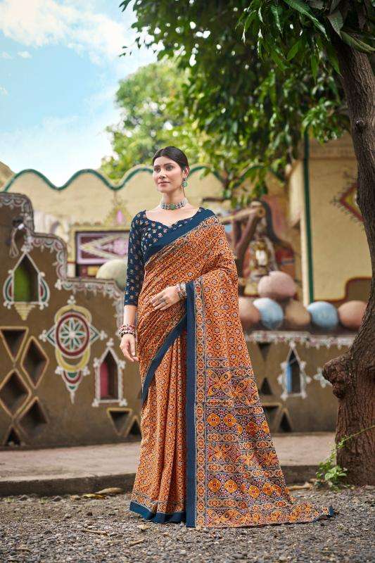 Lakhani ajrakh Wholesale saree shops in Lajpat Nagar