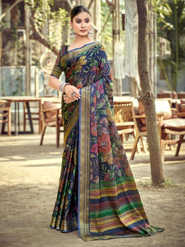Lakhani cotton silk Saree wholesale online shopping in Ahmedabad