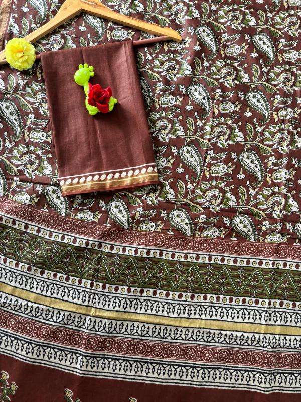 Lakhani cotton Surat saree market