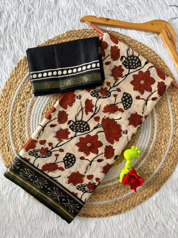Lakhani cotton Surat saree market
