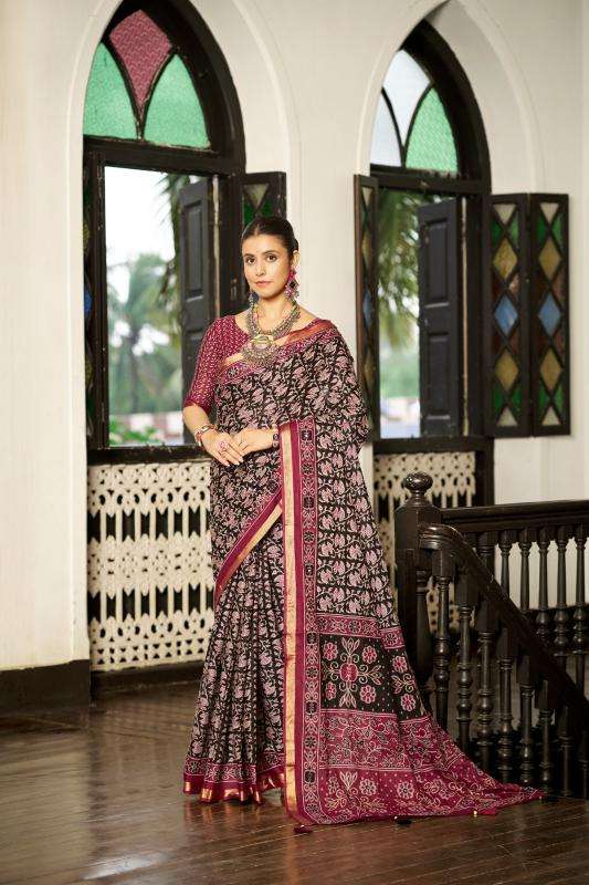 Lakhani mul cotton online wholesale saree market in surat