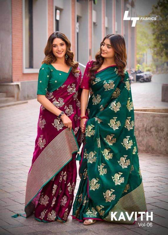 Lt fashions kavith vol 6 Wholesale sarees in Pune