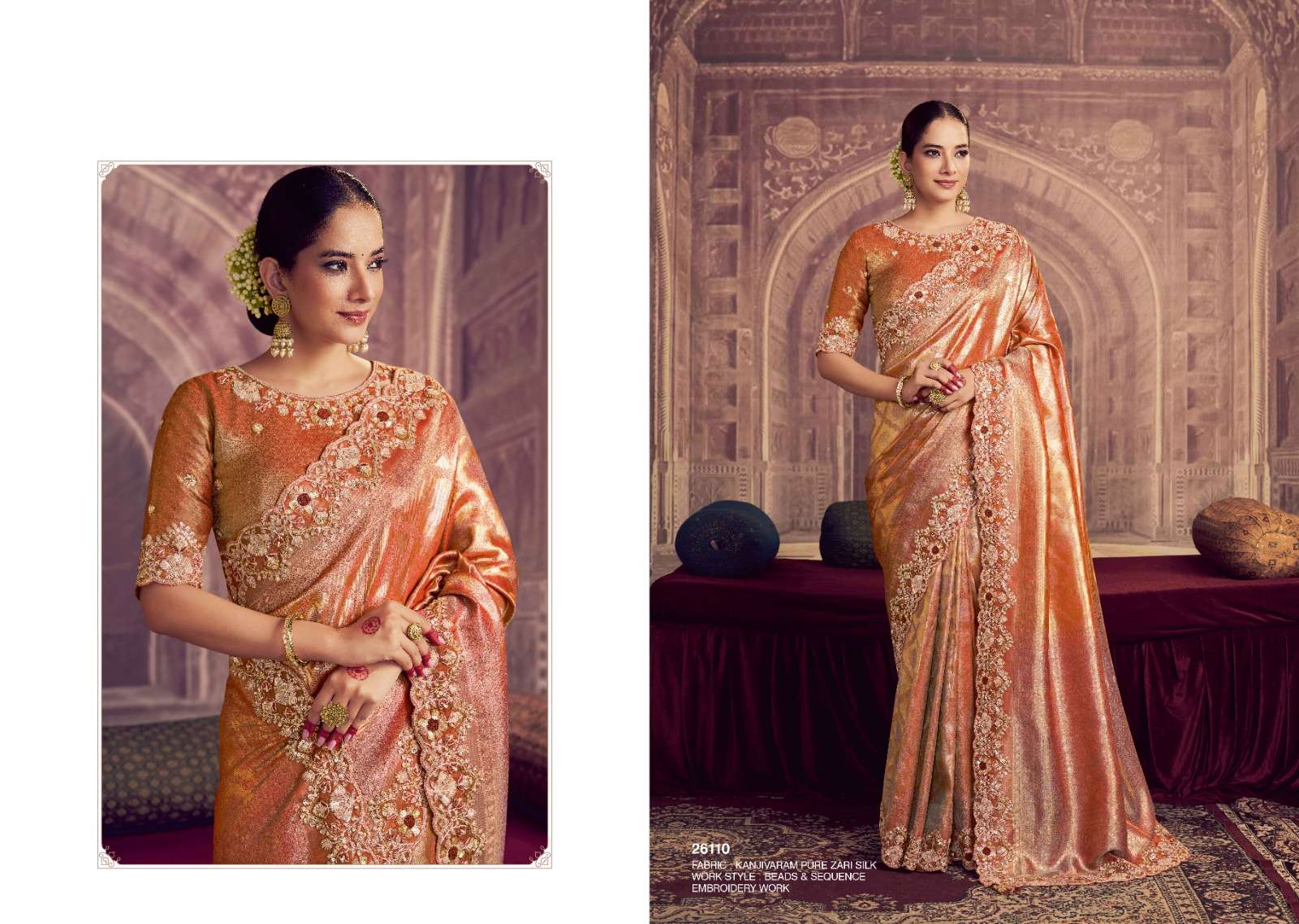 Mahotsav Mohmanthan 26100 Saree wholesale suppliers