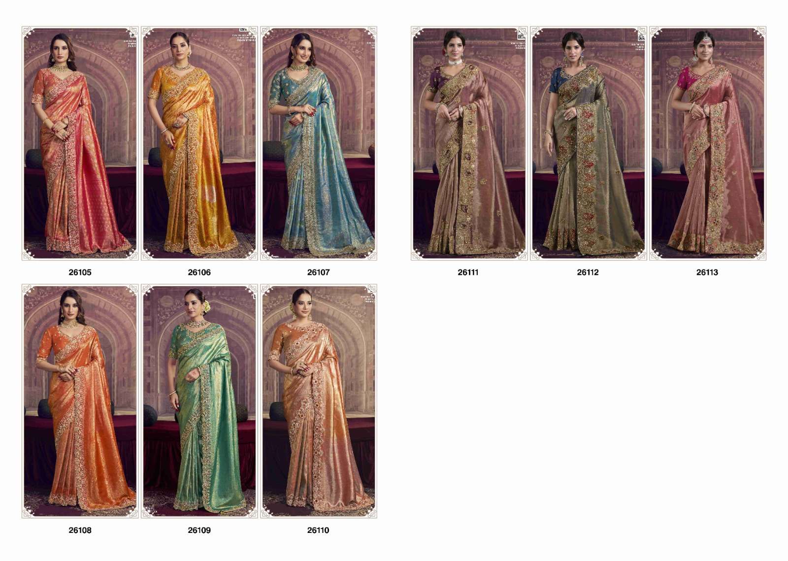 Mahotsav Mohmanthan 26100 Saree wholesale suppliers