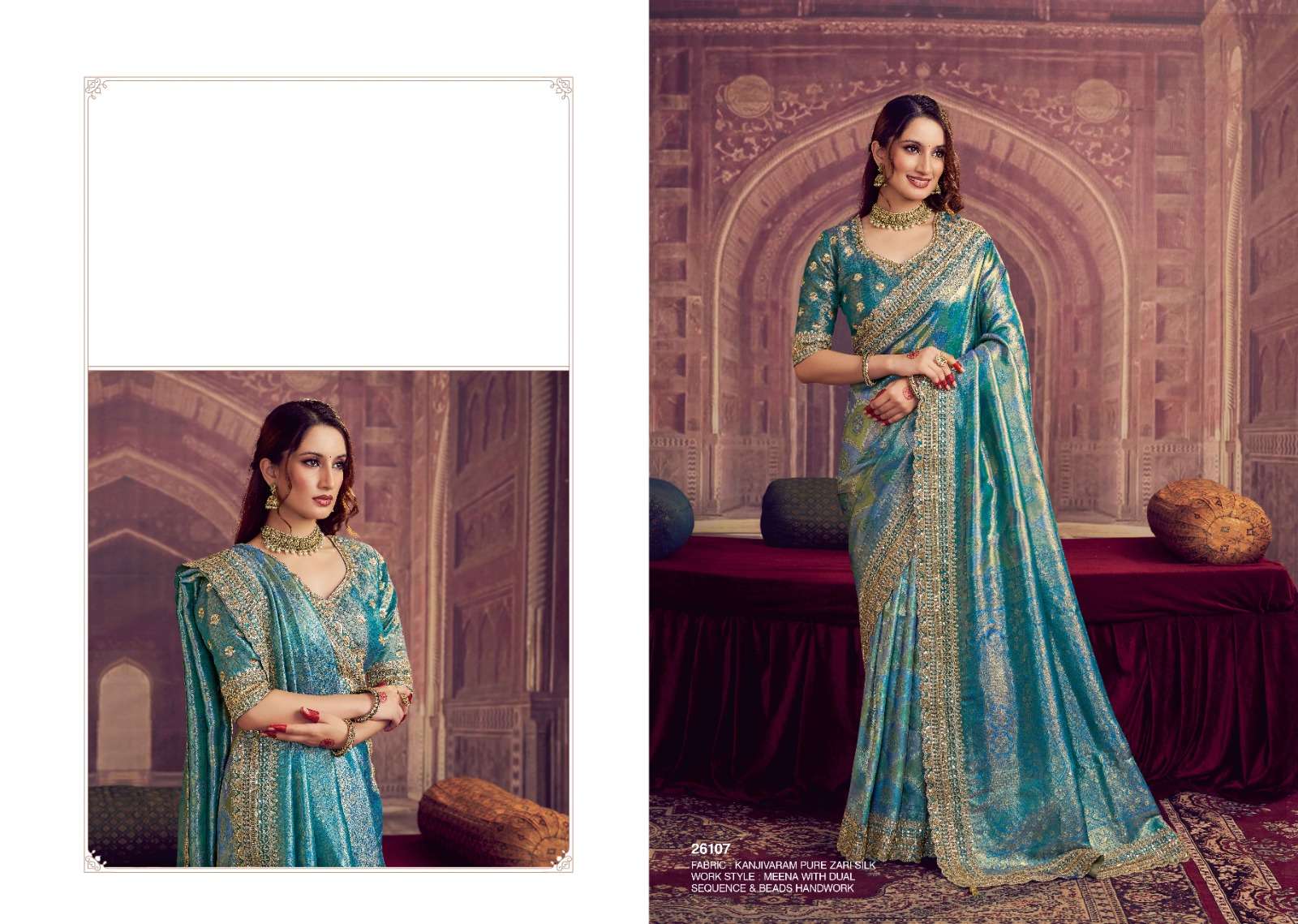 Mahotsav Mohmanthan 26100 Saree wholesale suppliers