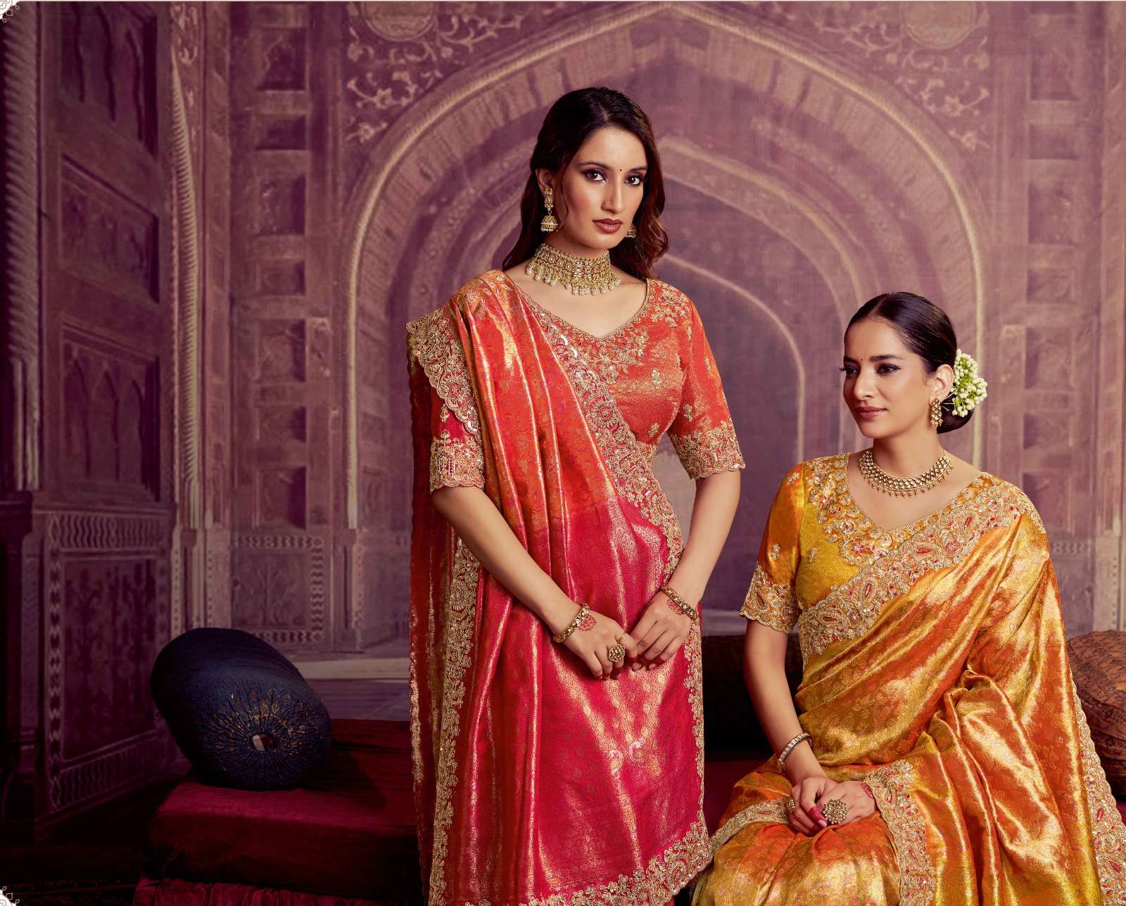 Mahotsav Mohmanthan 26100 Saree wholesale suppliers