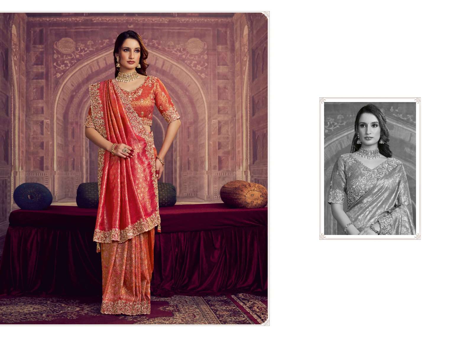Mahotsav Mohmanthan 26100 Saree wholesale suppliers