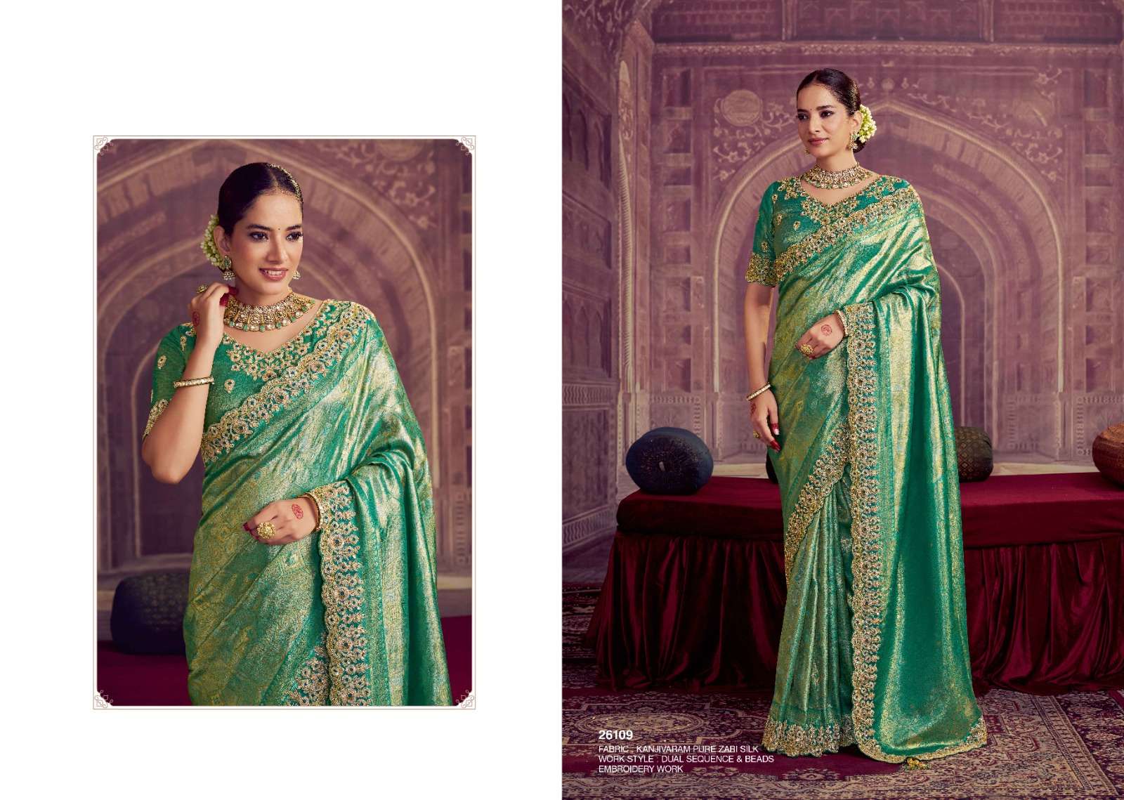 Mahotsav Mohmanthan 26100 Saree wholesale suppliers