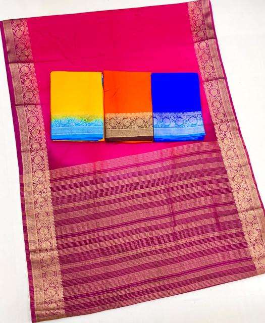 Malhar double Low price saree wholesale in Hyderabad