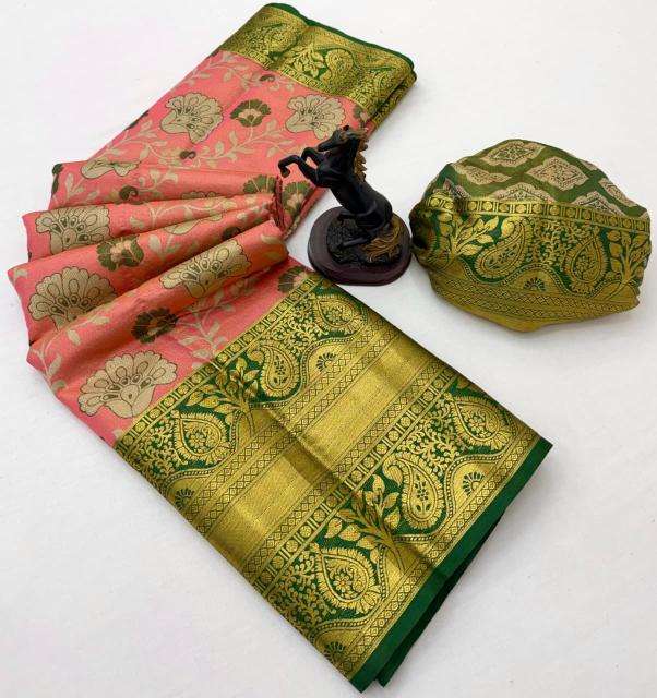 Malhar kanjivaram silk best wholesale saree market in surat