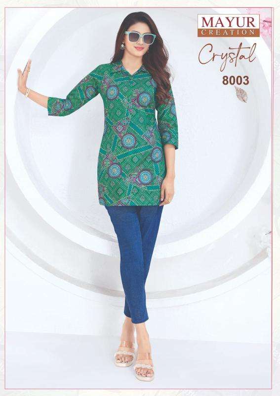 Mayur crystal vol-8 Kurti manufacturers in Pune