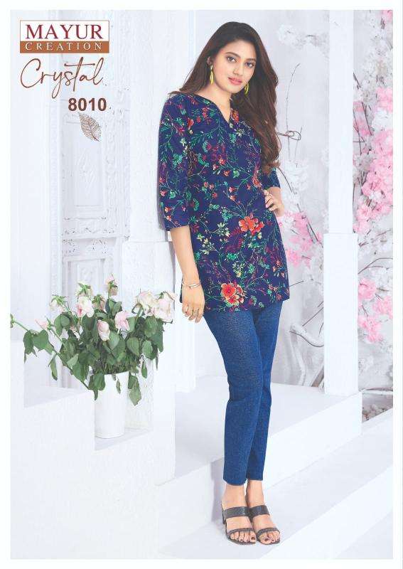 Mayur crystal vol-8 Kurti manufacturers in Pune