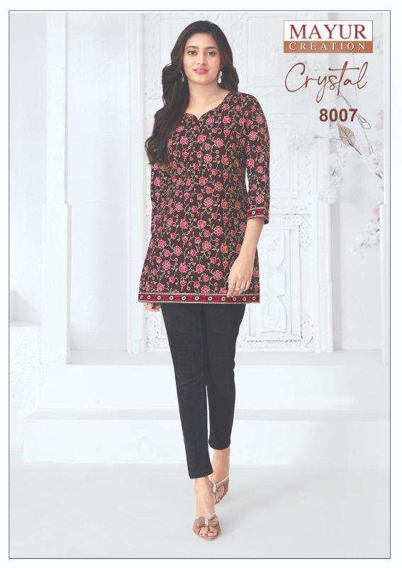 Mayur crystal vol-8 Kurti manufacturers in Pune