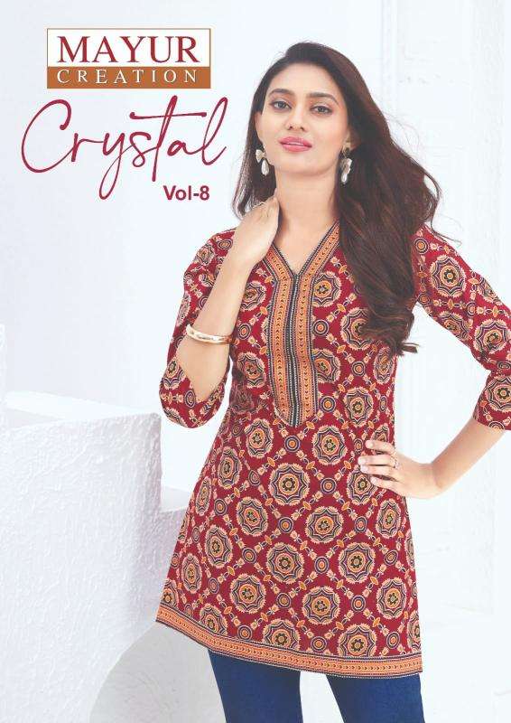 Mayur crystal vol-8 Kurti manufacturers in Pune