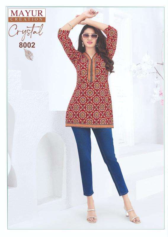 Mayur crystal vol-8 Kurti manufacturers in Pune