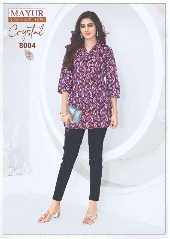 Mayur crystal vol-8 Kurti manufacturers in Pune