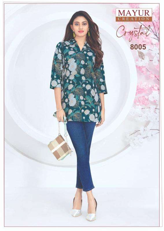Mayur crystal vol-8 Kurti manufacturers in Pune