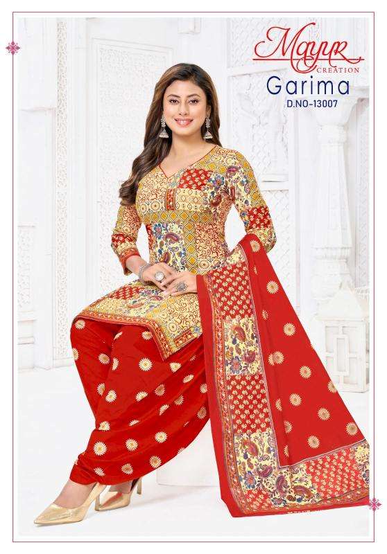 Mayur garima vol-13 Formal dress materials in Hyderabad