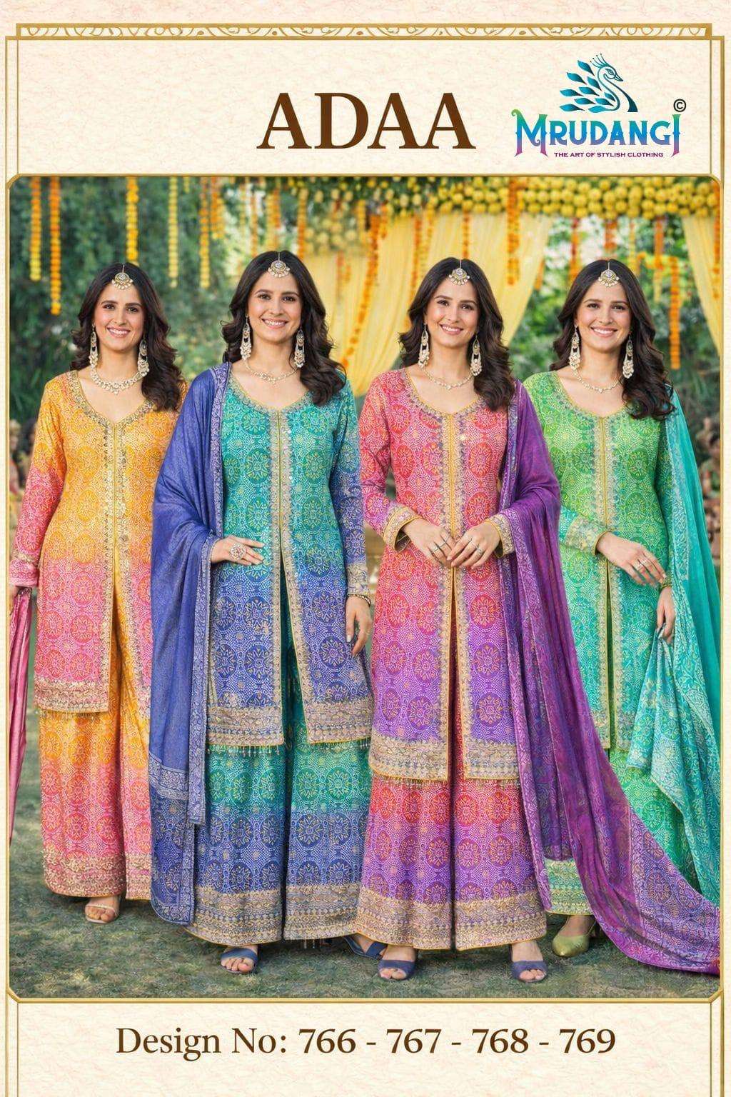 Mrudangi Adaa Latest salwar Kameez collection for wholesale in Mumbai