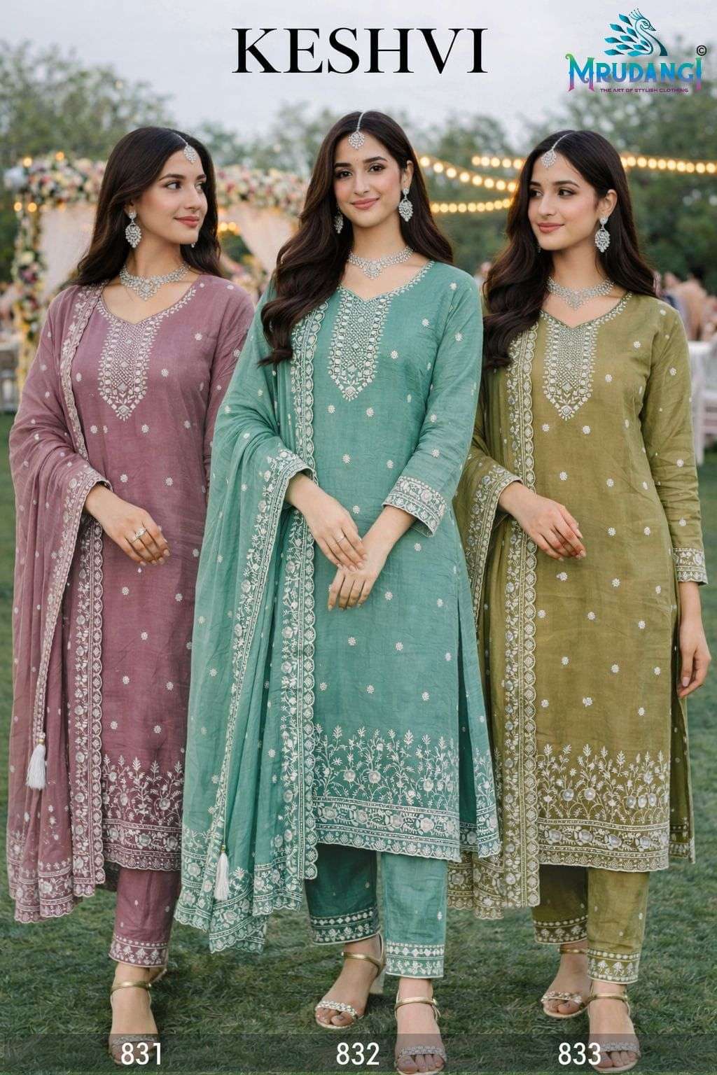 Mrudangi Keshvi Salwar Kameez wholesale dealers in Mumbai