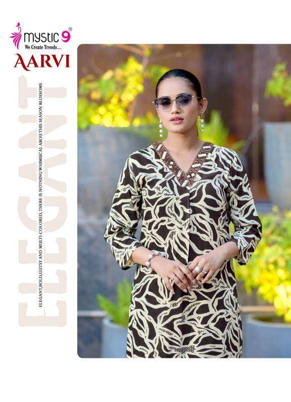 Mystic9 aarvi vol 1 coord set Kurti market in Kolkata
