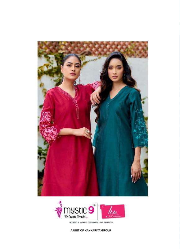 Mystic9 mishti vol 1 coord set Wholesale kurti suppliers in Kolkata