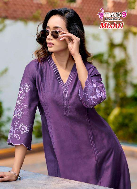 Mystic9 mishti vol 1 coord set Wholesale kurti suppliers in Kolkata