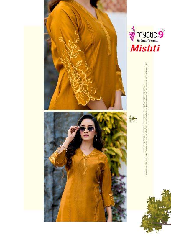 Mystic9 mishti vol 1 coord set Wholesale kurti suppliers in Kolkata